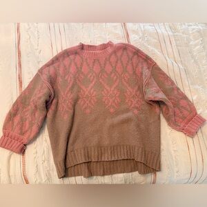 Free People knit sweater